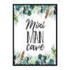 "Mini Man Cave" Boys Nursery Poster Print