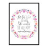 "Let Her Sleep For When She Wakes She Will Move Mountains" Girls Room Poster Print