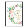 "Beautiful Girl You Can Do Amazing Things" Girls Room Poster Print