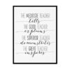 "The Mediocre Teacher" Motivational Quote Poster Print