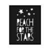 "Reach for the Stars" Childrens Nursery Room Poster Print