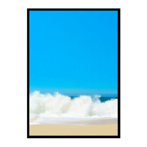 Beach Ocean Waves Ocean, Sea, Beach Poster Print