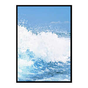 Coastal Ocean Waves Ocean, Sea, Beach Poster Print