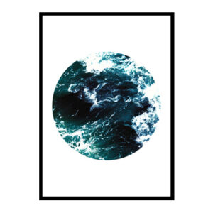 Ocean Waves, Home D?or Ocean, Sea, Beach Poster Print