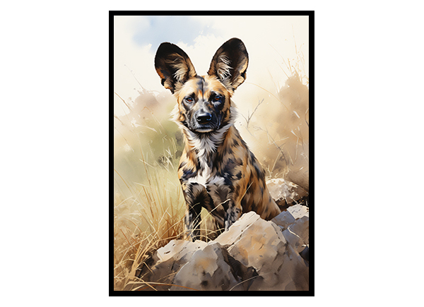 African Wild Dogs Safari Prints, Safari Animal, Wildlife Art, Animal Print, Poster