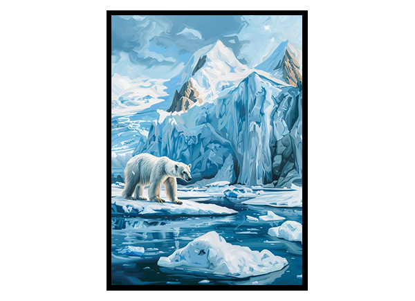 Polar Bears Wall Decor Print Wall Art Decor Poster Print