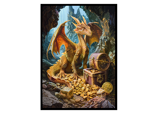 Dragon Fantasy Wall Decor Print Wall Art Decor Poster Print