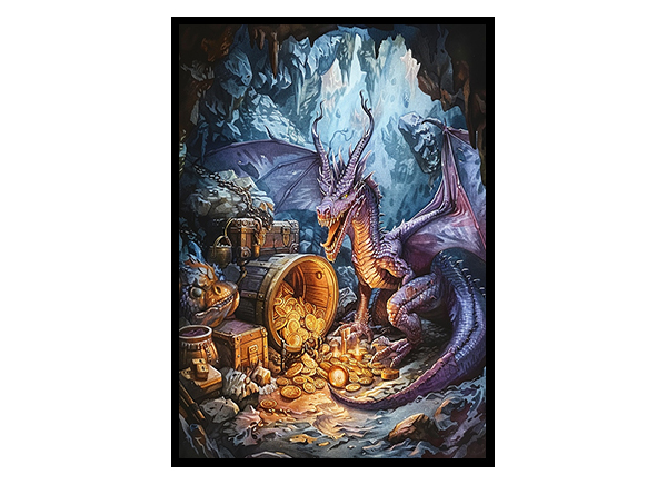 Dragon's Lair Adventure Wall Art Wall Art Decor Poster Print
