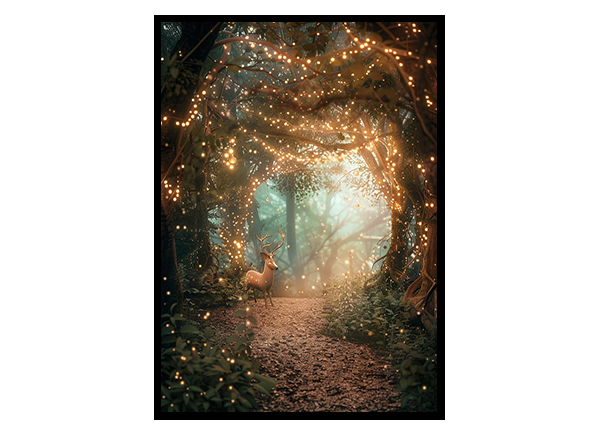 Fantasy Forest Art Poster Wall Art Decor Poster Print